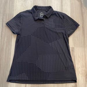 Nike Black and Gray Women's Top